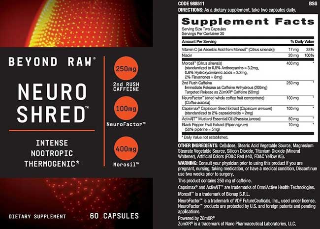 Beyond Raw Neuro Shred Review
